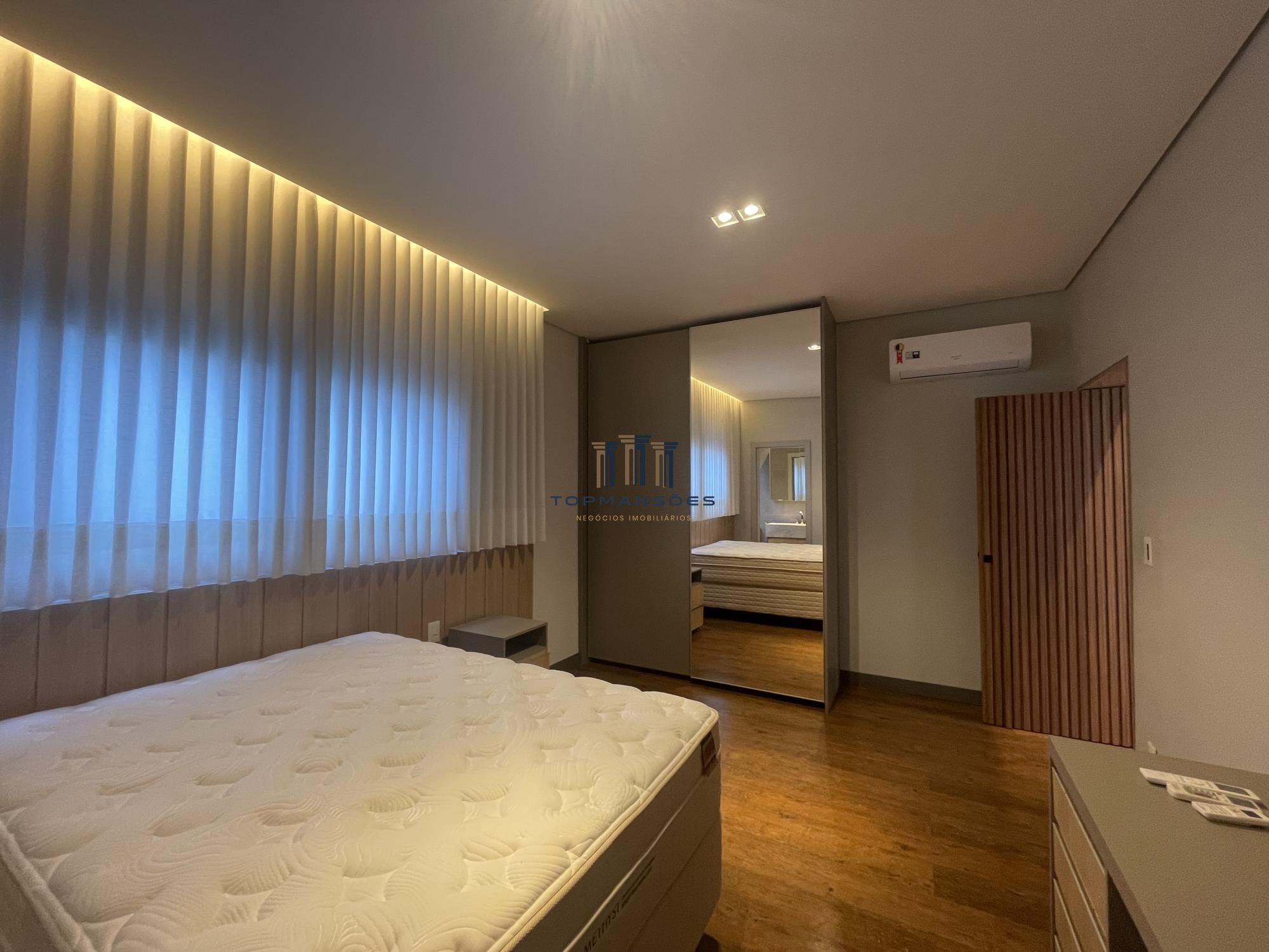 Casa moderna mobiliada com 4 quartos, spa e piscina em Alphaville Vespasiano