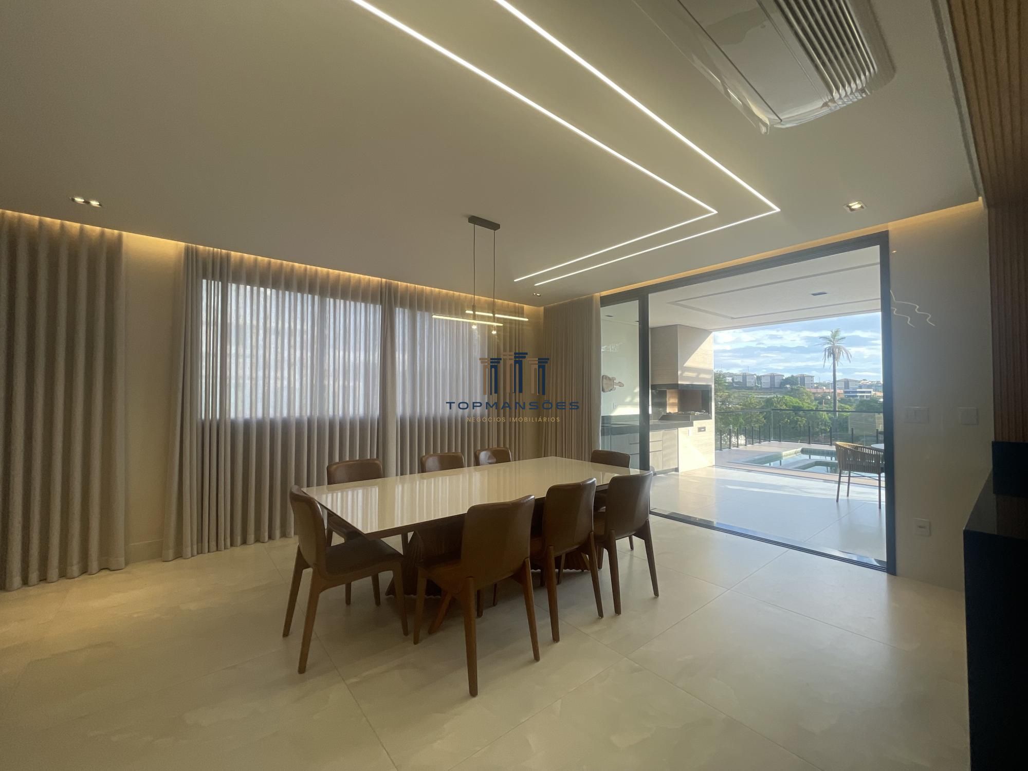 Casa nova mobiliada em Alphaville Vespasiano, piscina, spa e sauna, 4 suites