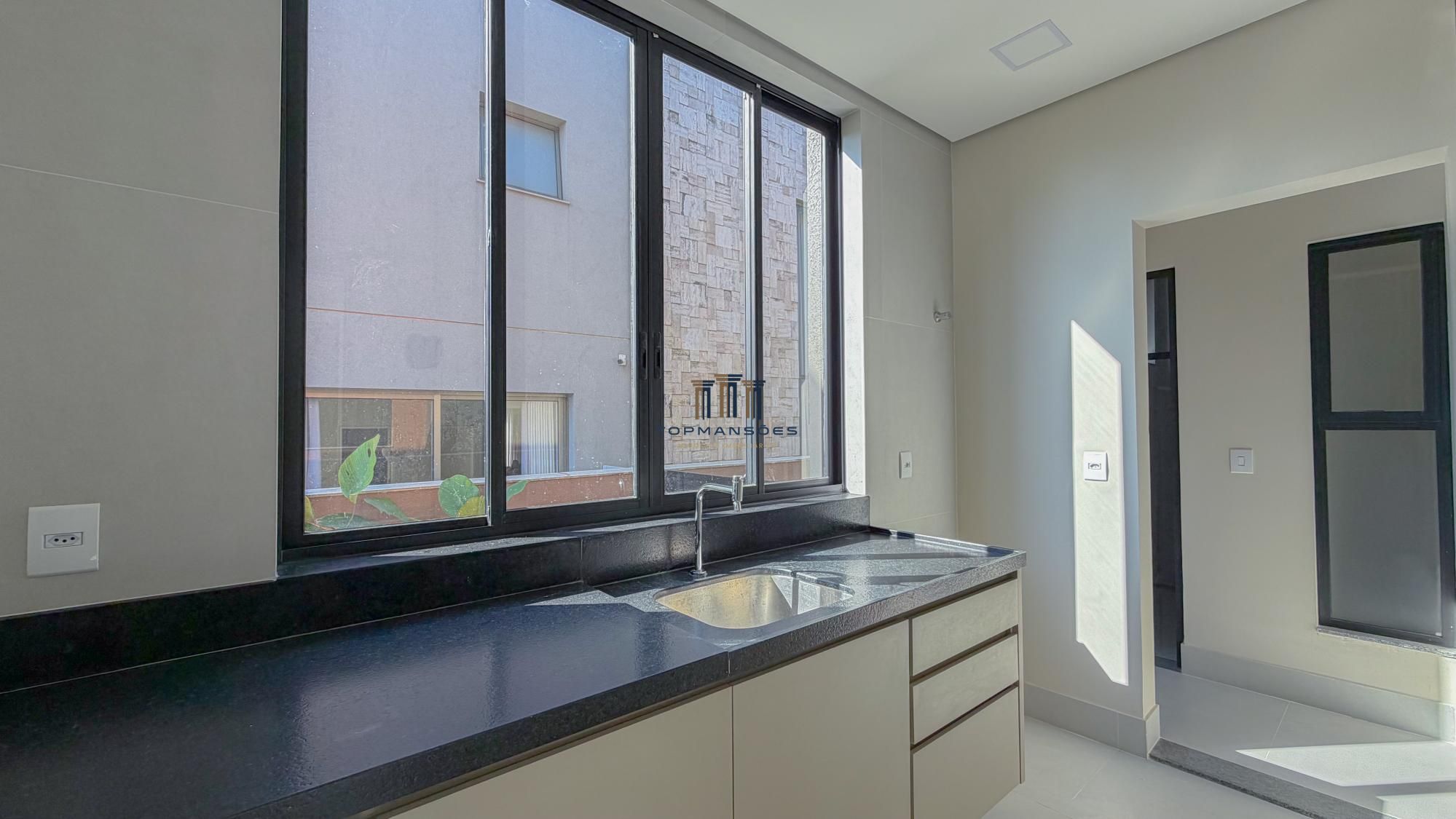 Casa nova de alto padrão em alphaville, 4 suites , piscina e