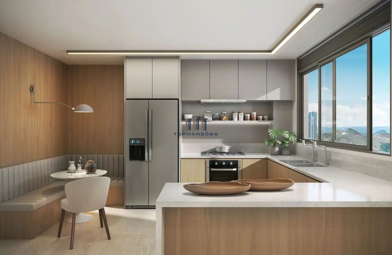 Apartamento 4 quartos com 2 suites e 2 semis, 3 vagas, lazer no Vila da Serra