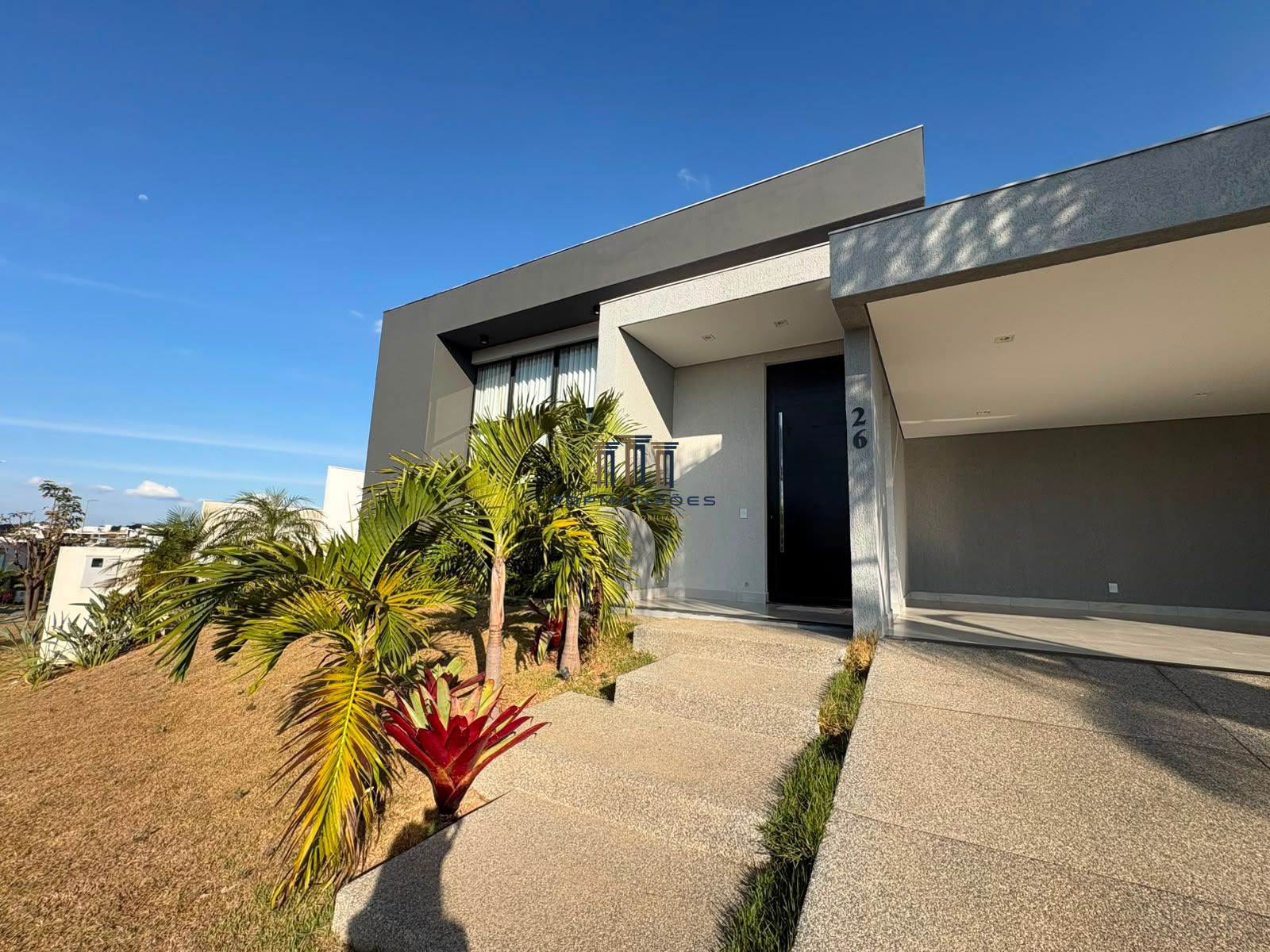 Linda casa linear, moderna 3 quartos condominio villas park