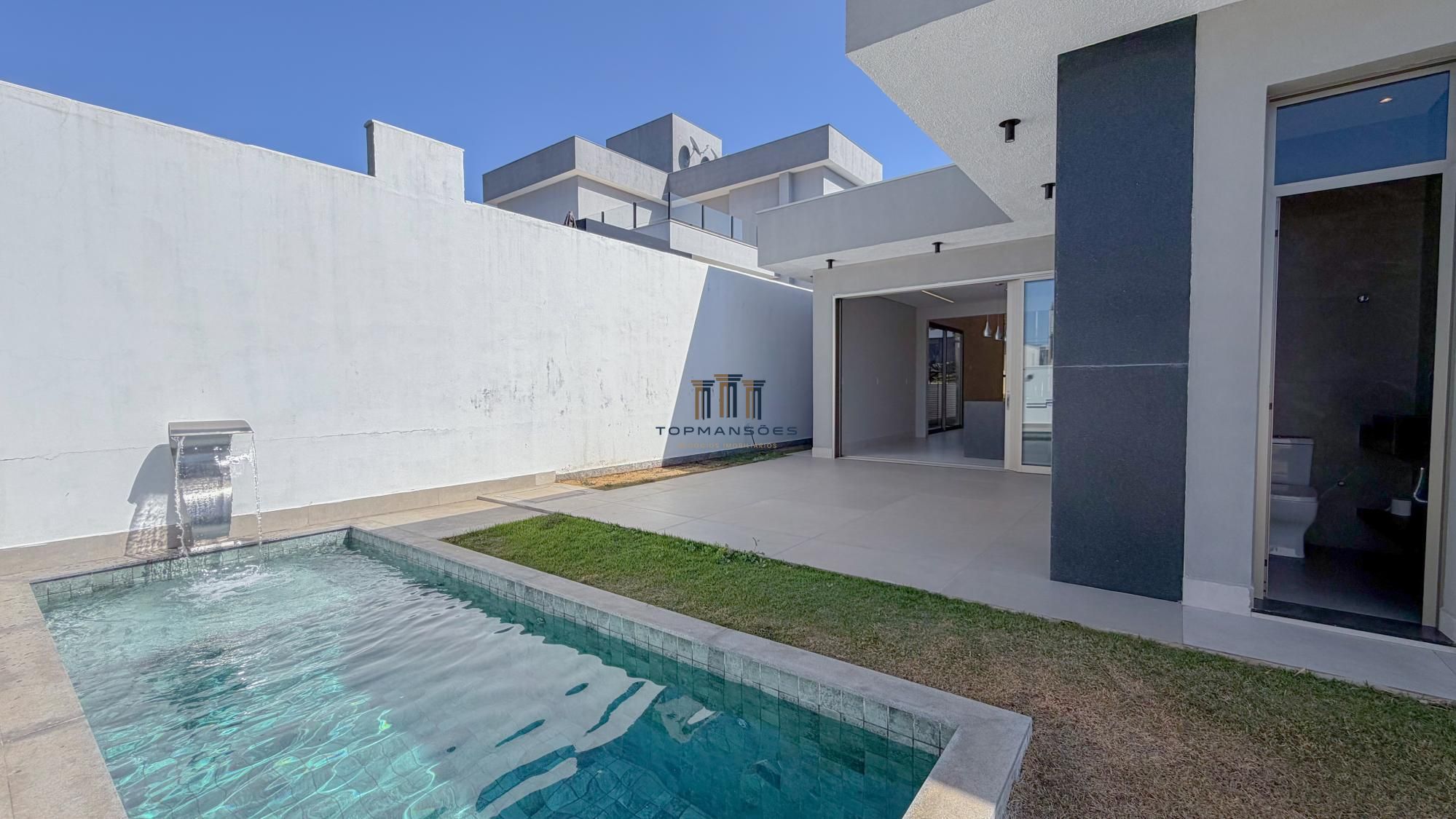 Casa de condominio, com 3 suites espaço gourmet e piscina - foto 11