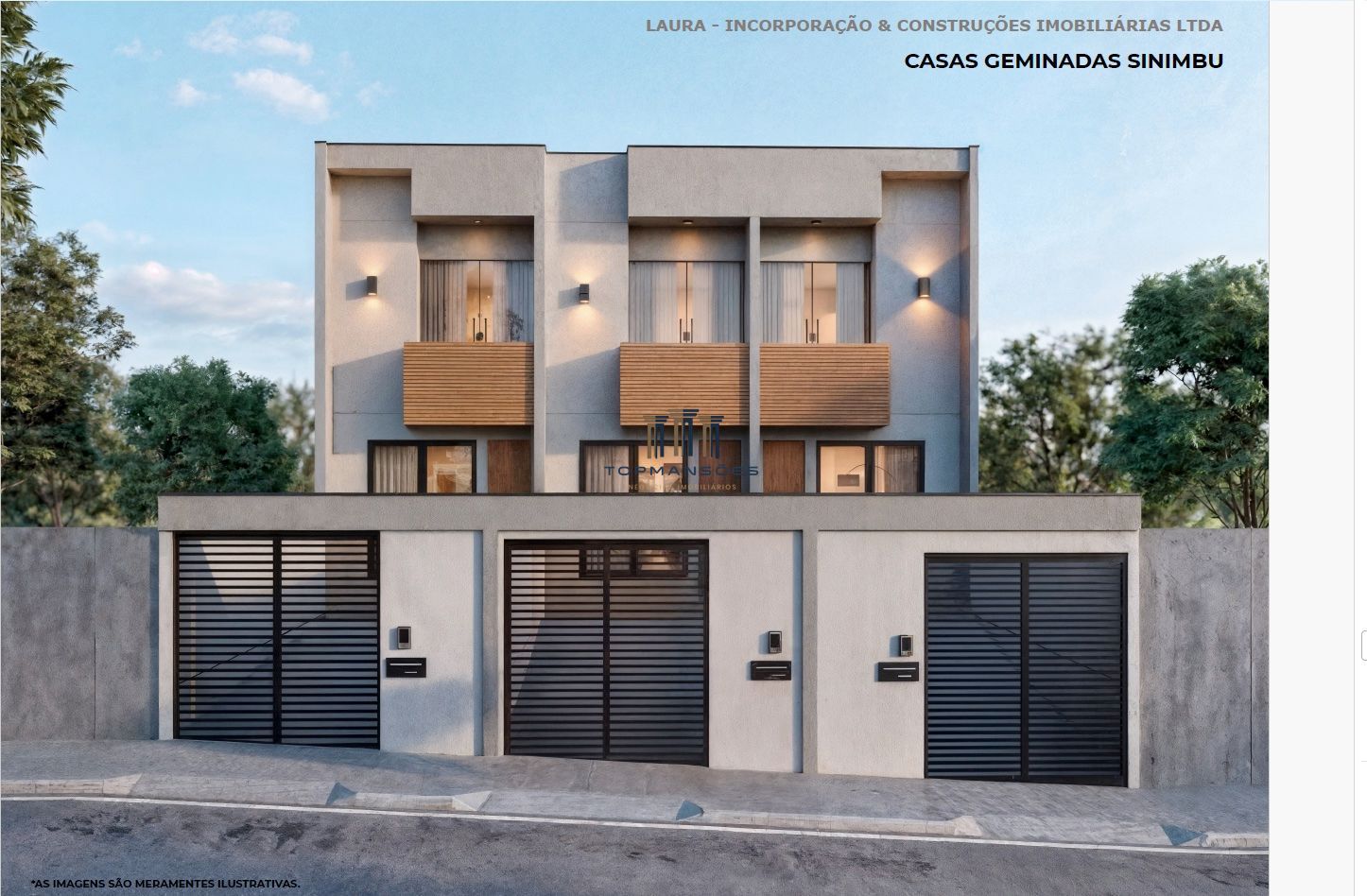 Casa geminada com 3 quartos à venda 117m² no bairro sinimbu 