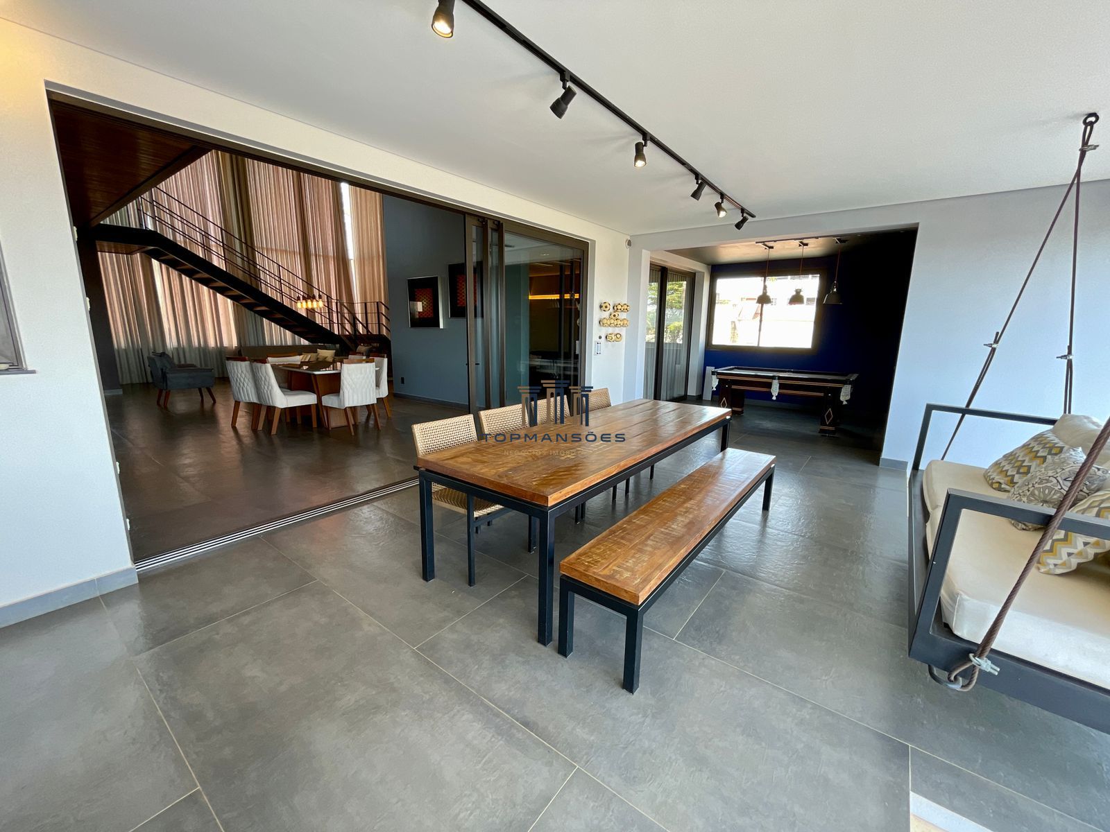 Casa Luxo, moderna, mobiliada com piscina, Alphaville, Vespasiano, MG