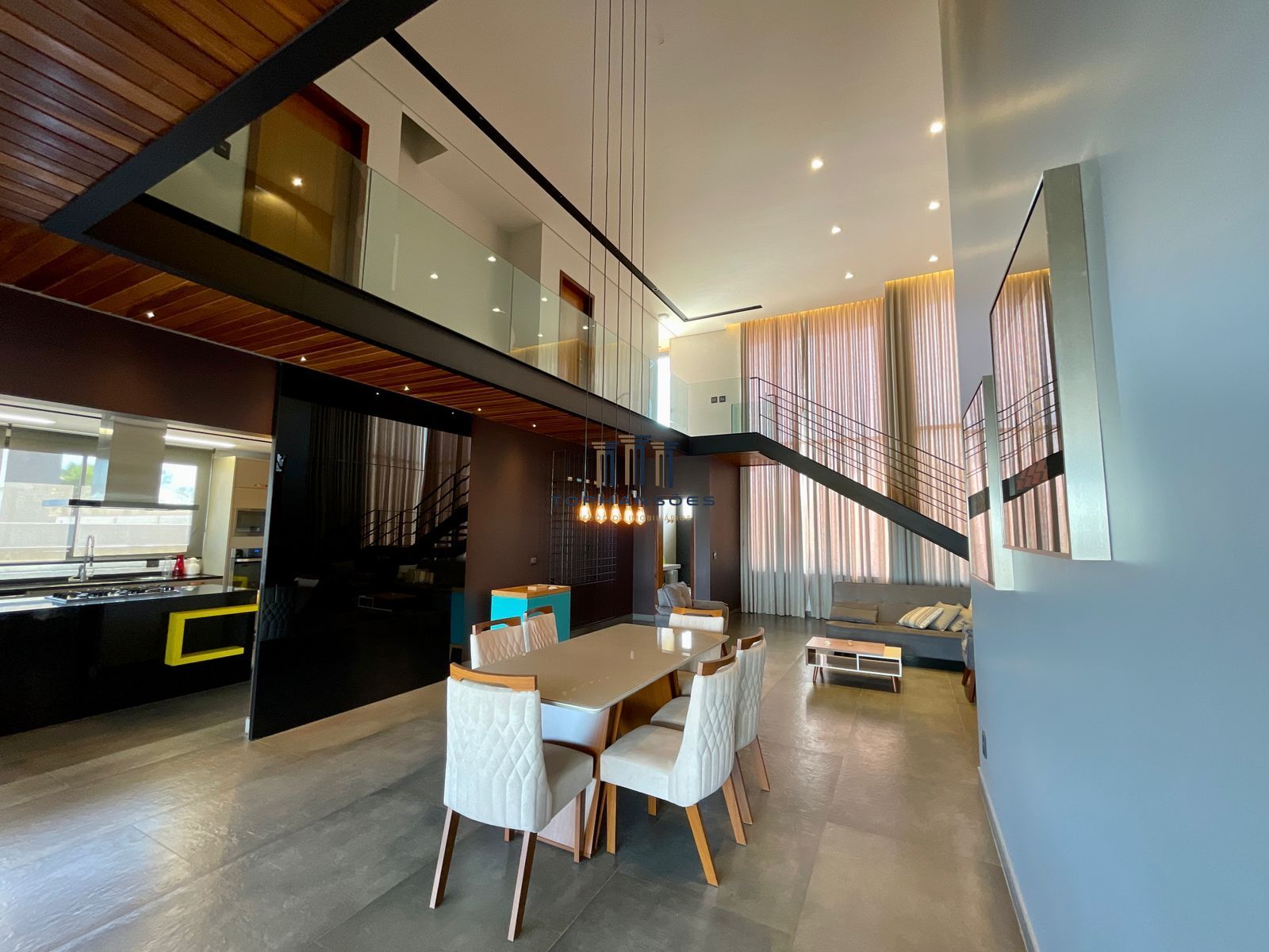 Casa luxo, moderna, mobiliada com piscina, alphaville, vespa