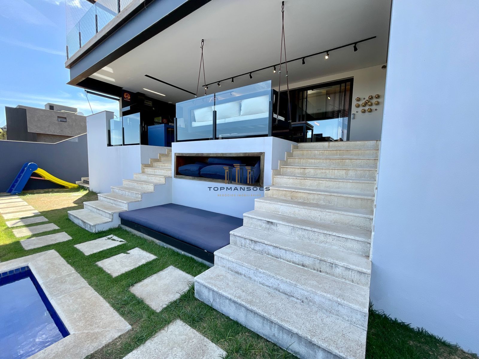 Casa Luxo, moderna, mobiliada com piscina, Alphaville, Vespasiano, MG