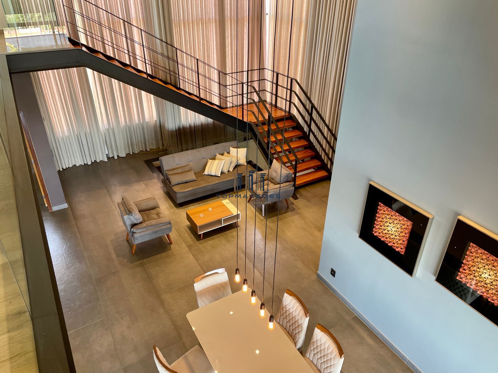 Casa Luxo, moderna, mobiliada com piscina, Alphaville, Vespasiano, MG