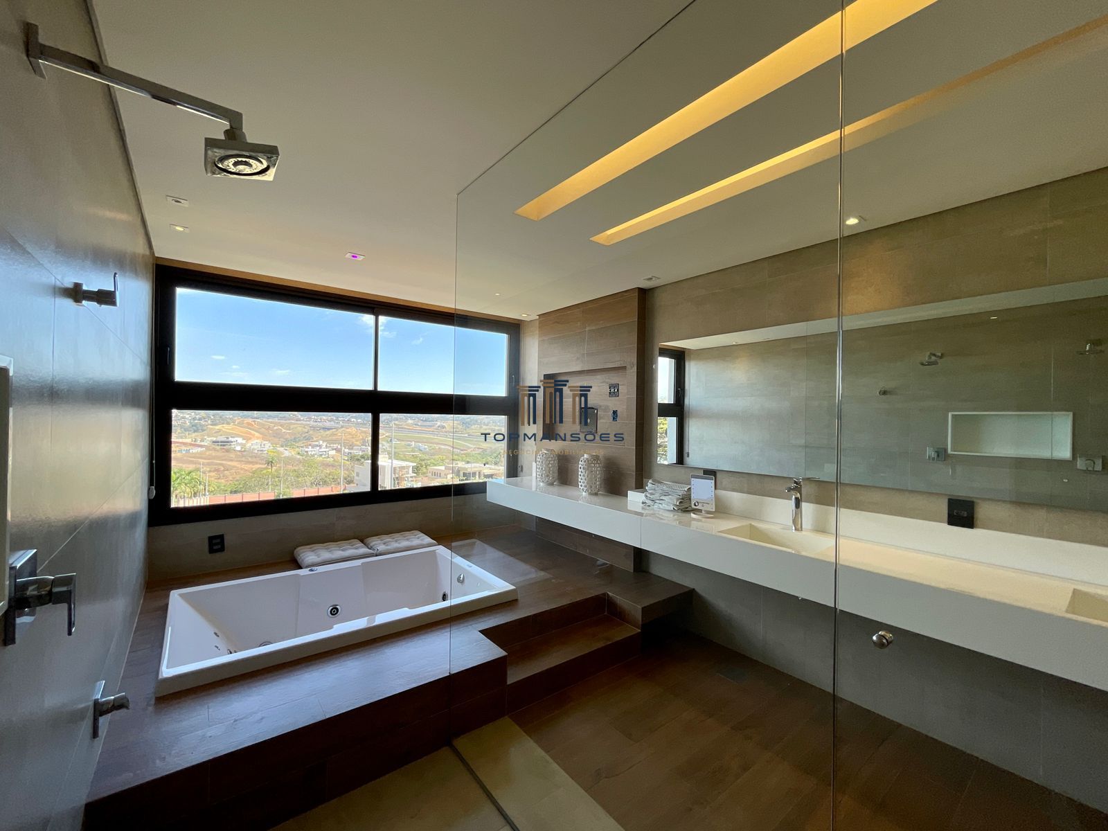 Casa Luxo, moderna, mobiliada com piscina, Alphaville, Vespasiano, MG