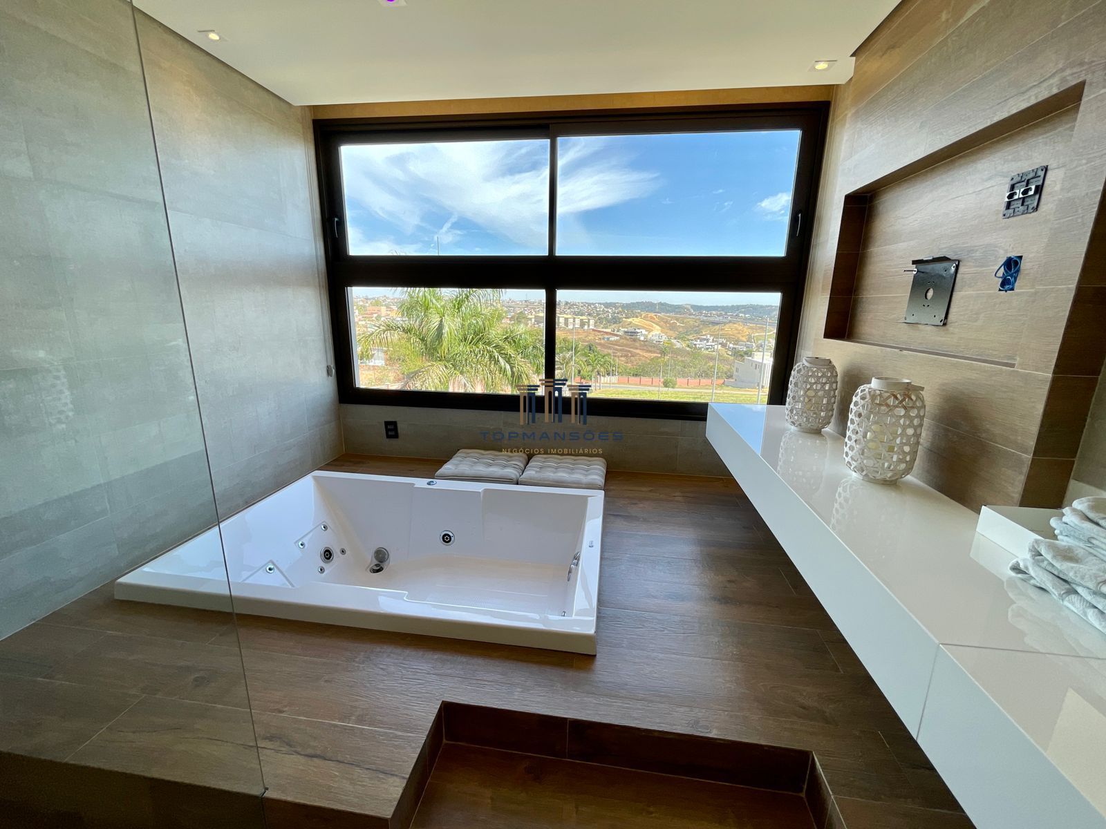 Casa Luxo, moderna, mobiliada com piscina, Alphaville, Vespasiano, MG