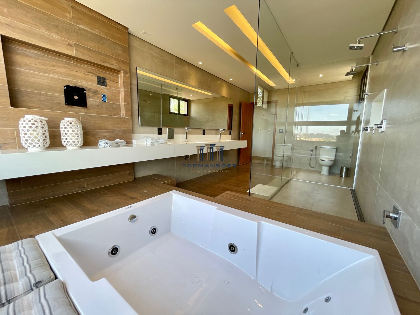 Casa Luxo, moderna, mobiliada com piscina, Alphaville, Vespasiano, MG