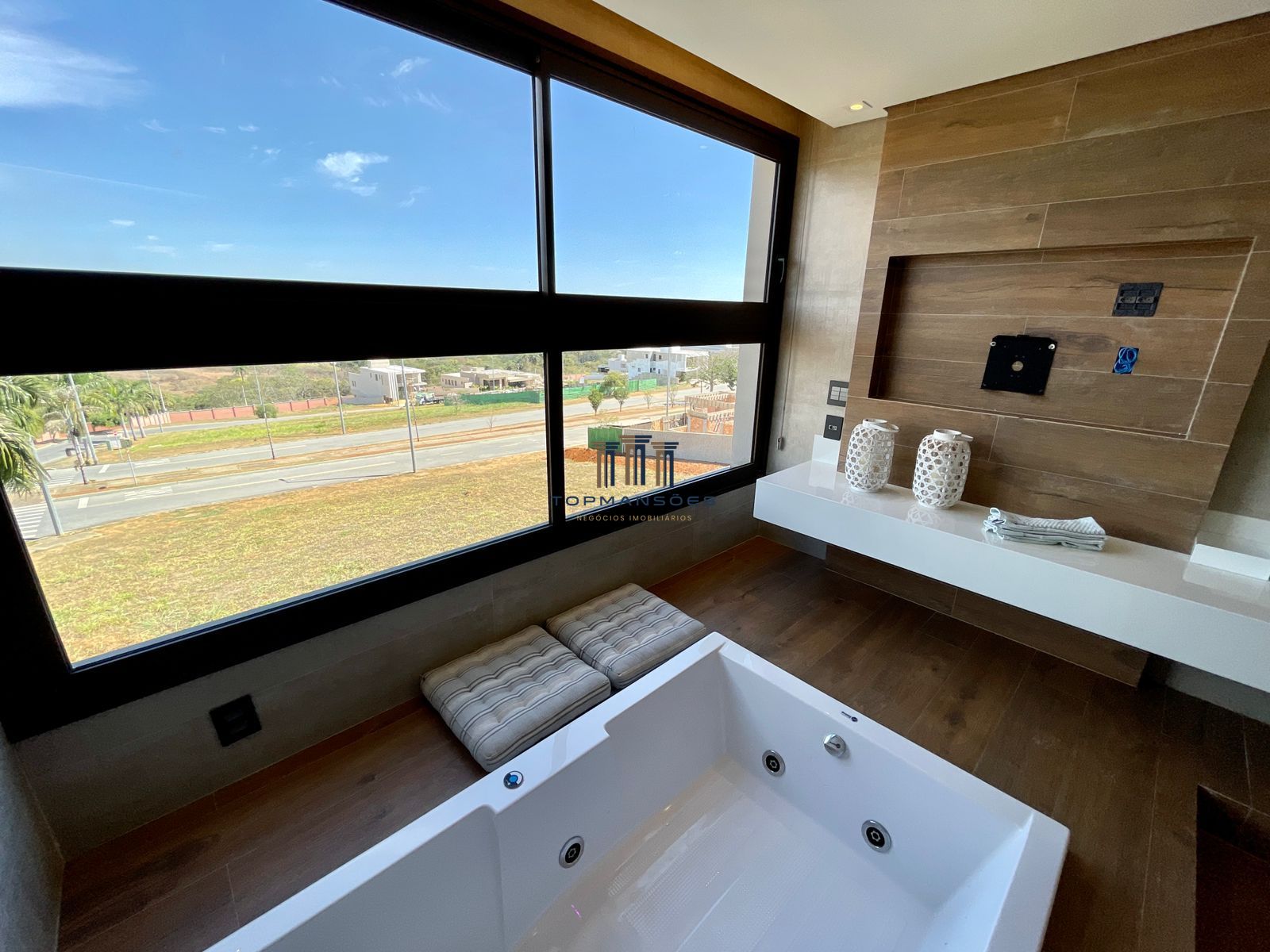 Casa Luxo, moderna, mobiliada com piscina, Alphaville, Vespasiano, MG
