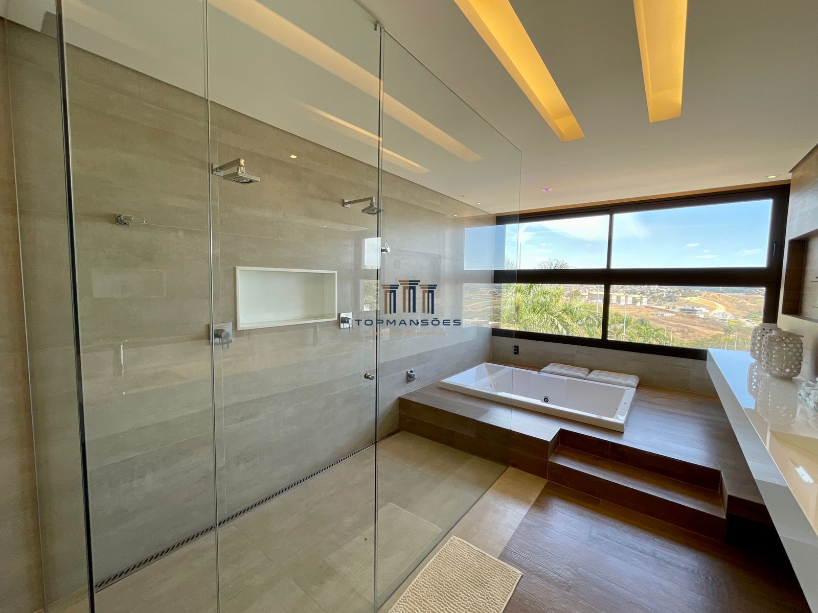 Casa Luxo, moderna, mobiliada com piscina, Alphaville, Vespasiano, MG