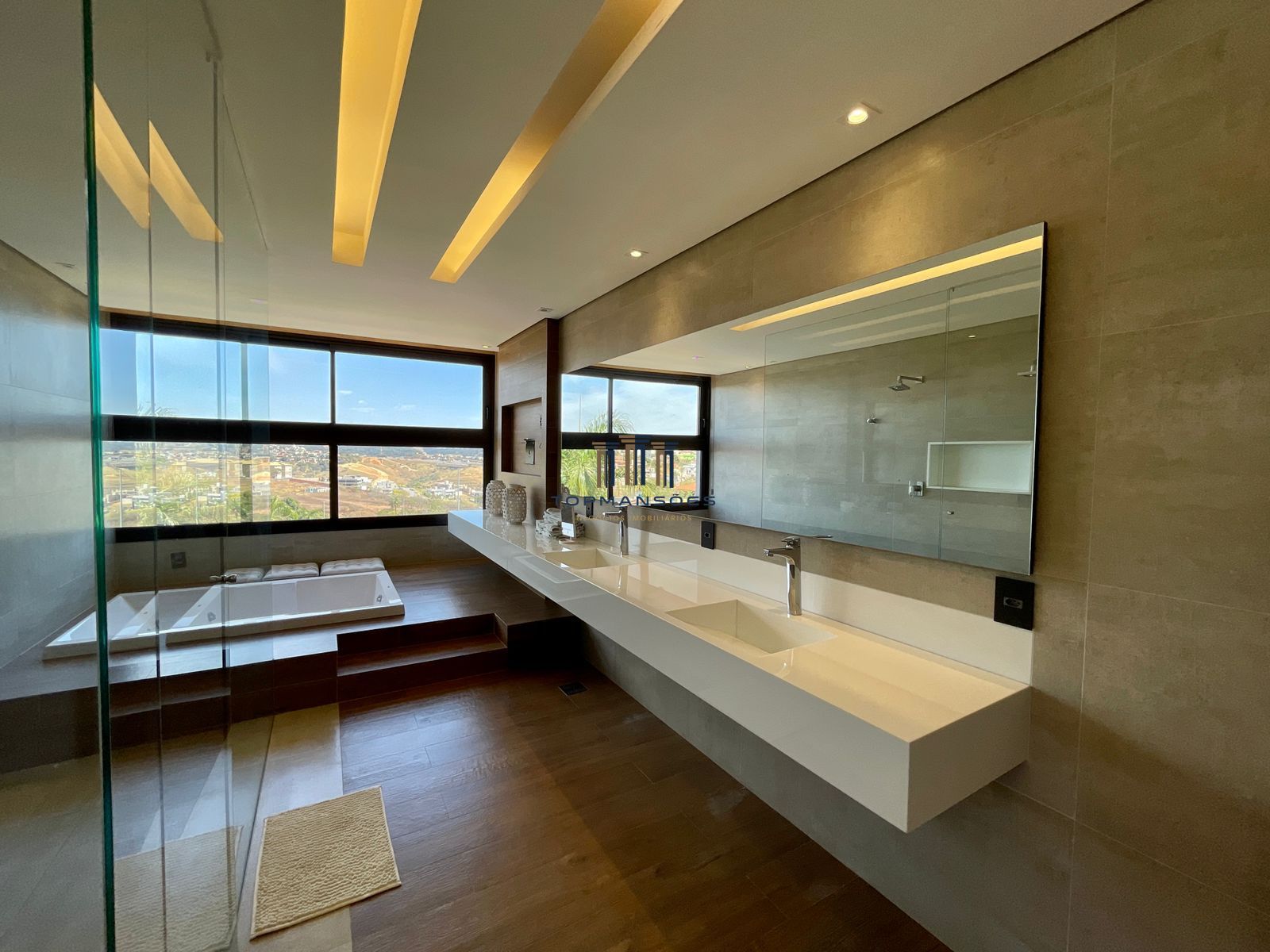 Casa Luxo, moderna, mobiliada com piscina, Alphaville, Vespasiano, MG