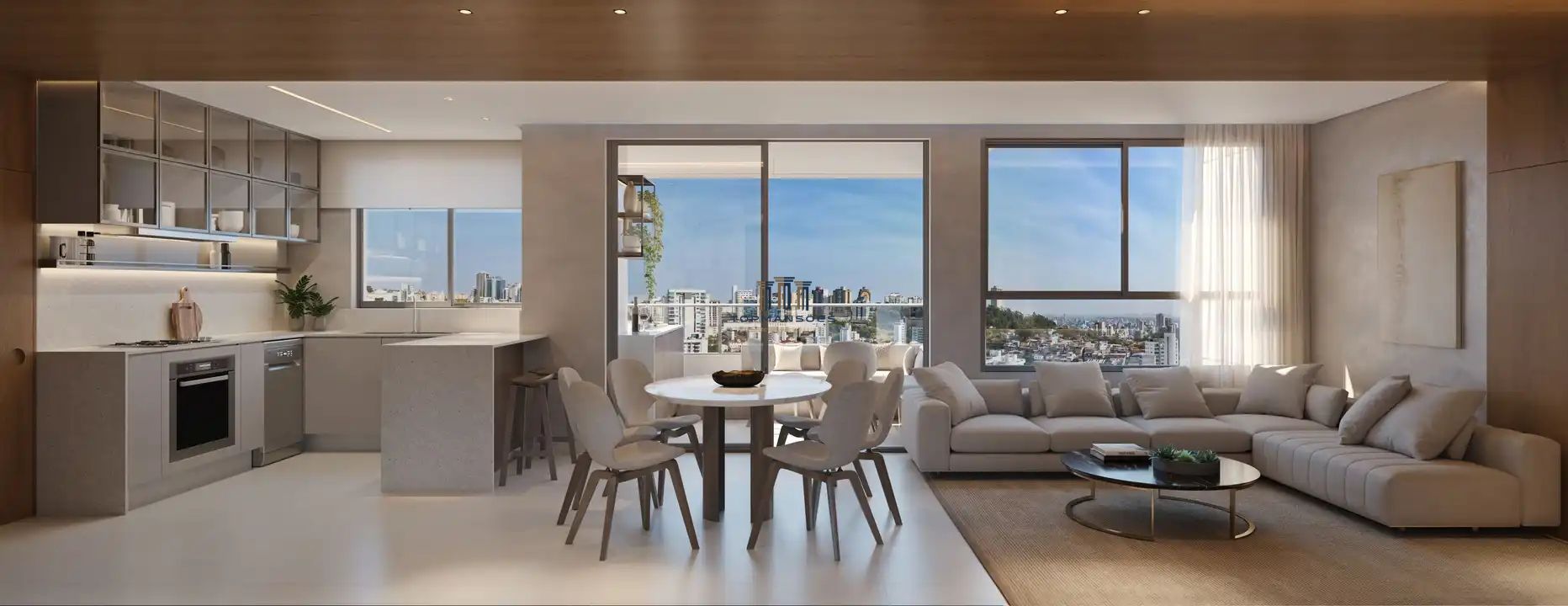 Apartamento de 3 ou 4 quartos com 2 ou 3 vagas no Luxemburgo com lazer