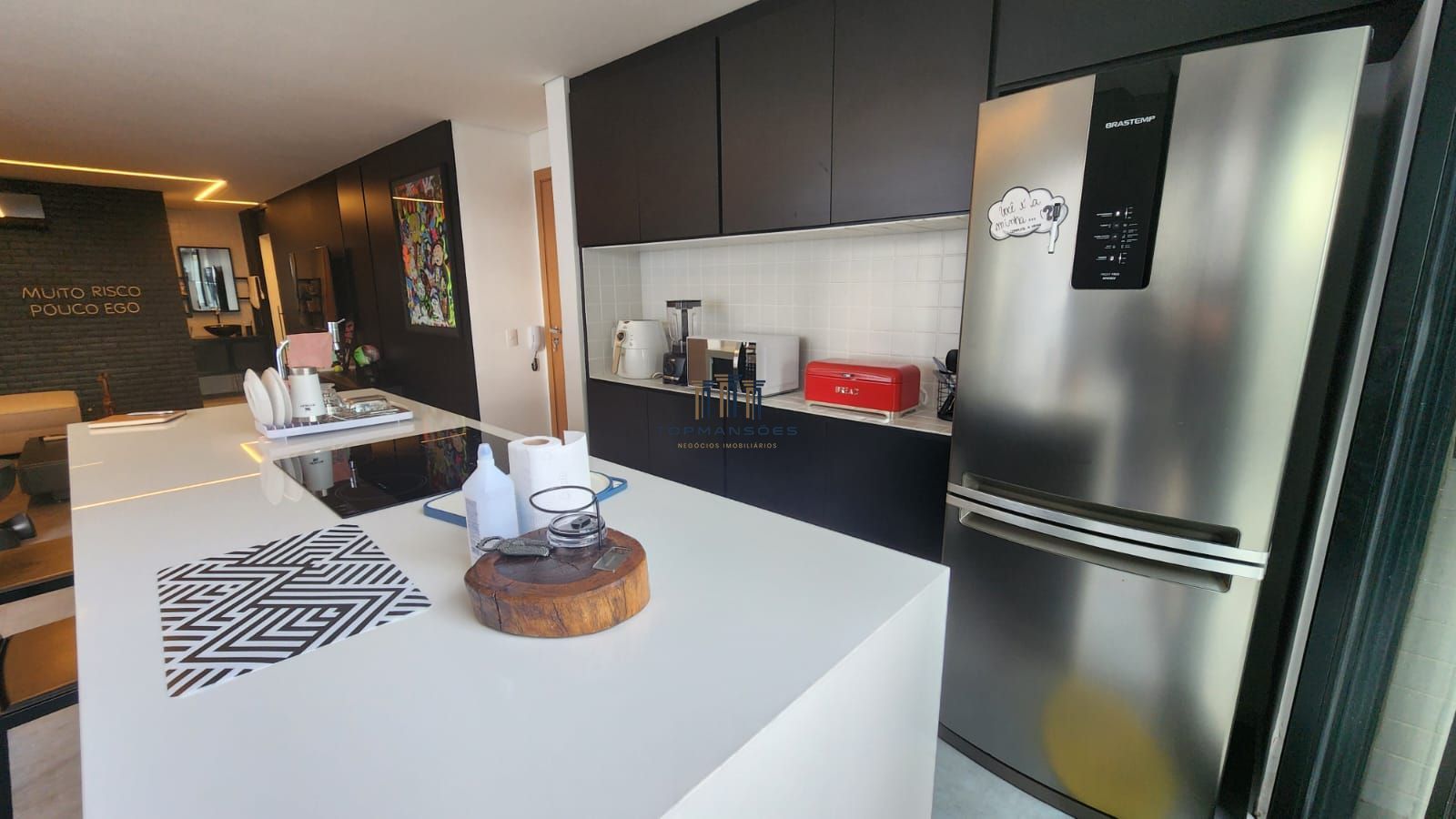 Cobertura Decorada e Mobiliada, lazer completo, 1 quarto e 3 Vagas a no Vila da