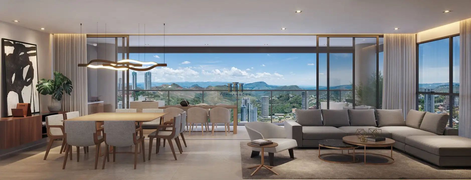 Apartamento 4 quartos com 2 suites e 2 semis, 3 vagas, lazer no Vila da Serra
