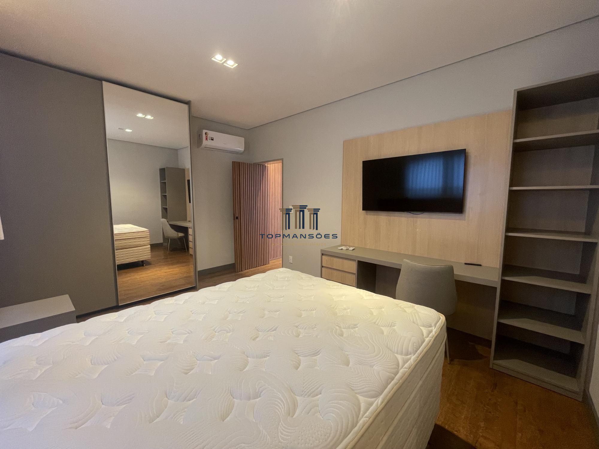 Casa moderna mobiliada com 4 quartos, spa e piscina em Alphaville Vespasiano