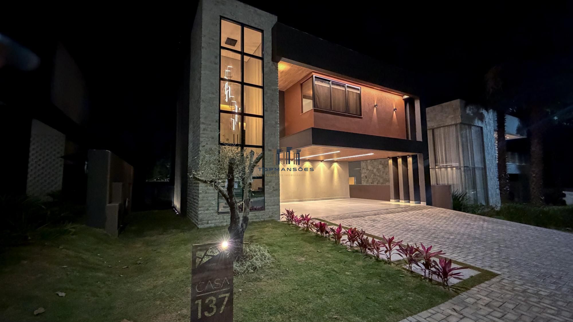 Casa nova de alto padrão em alphaville, 4 suites , piscina e