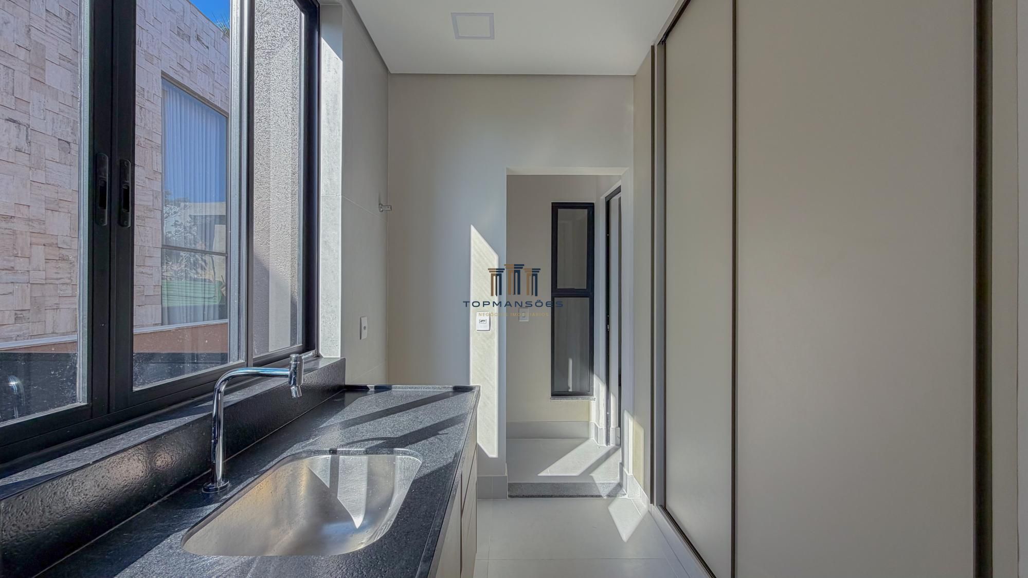 Casa nova de alto padrão em alphaville, 4 suites , piscina e
