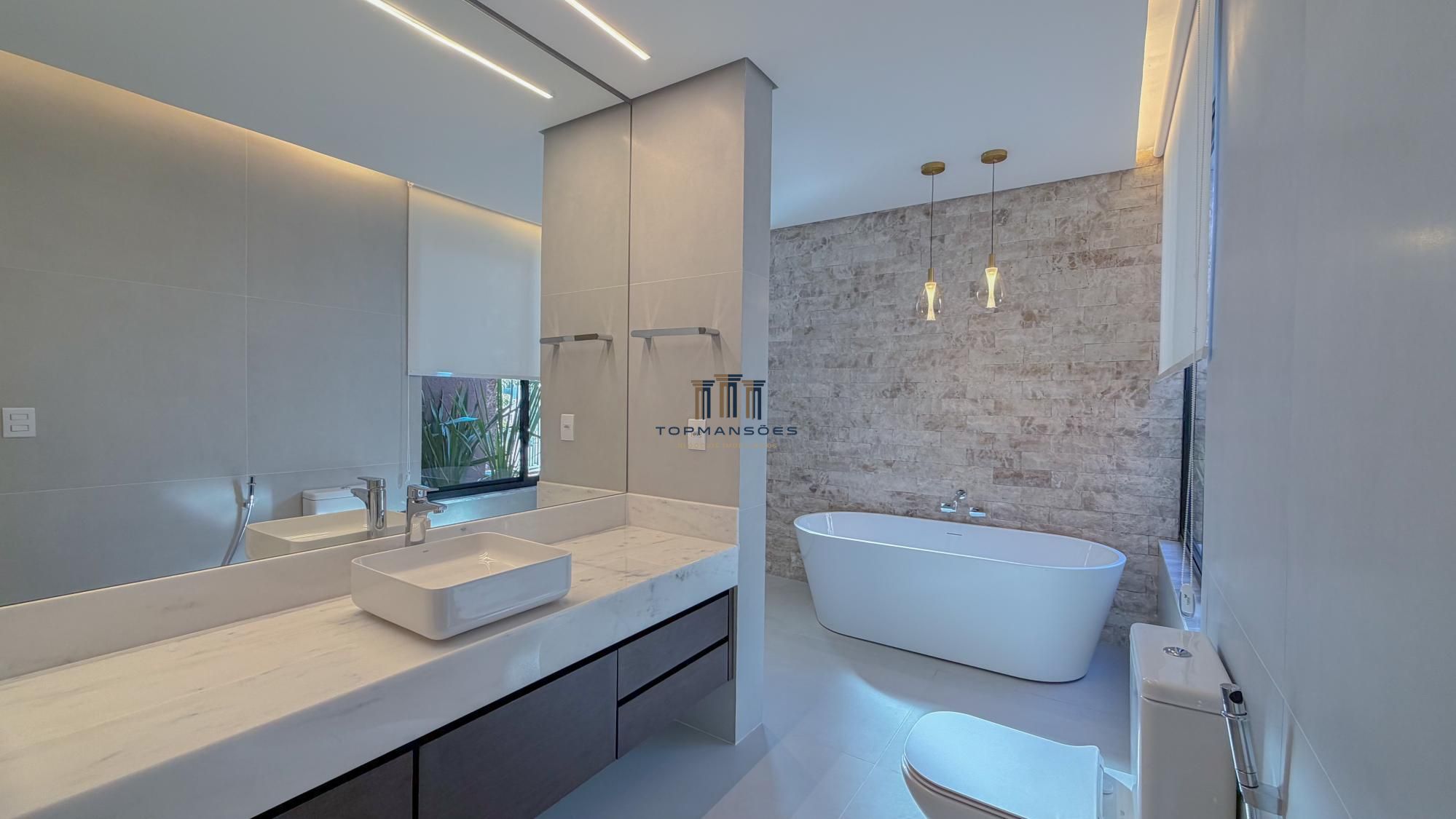 Casa Nova de Alto Padrão em Alphaville, 4 Suites , Piscina e Sauna , Mobiliada - foto 24