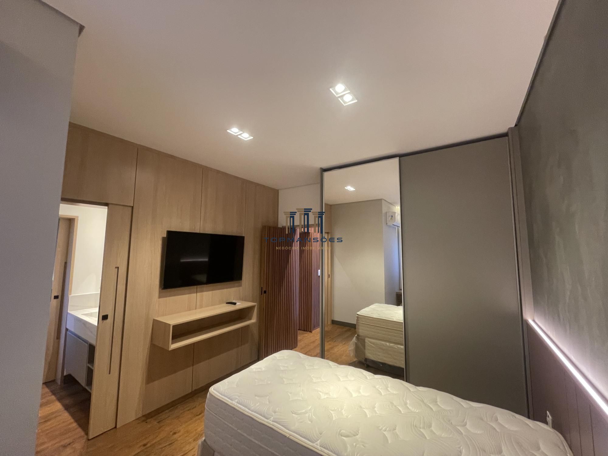 Casa moderna mobiliada com 4 quartos, spa e piscina em Alphaville Vespasiano