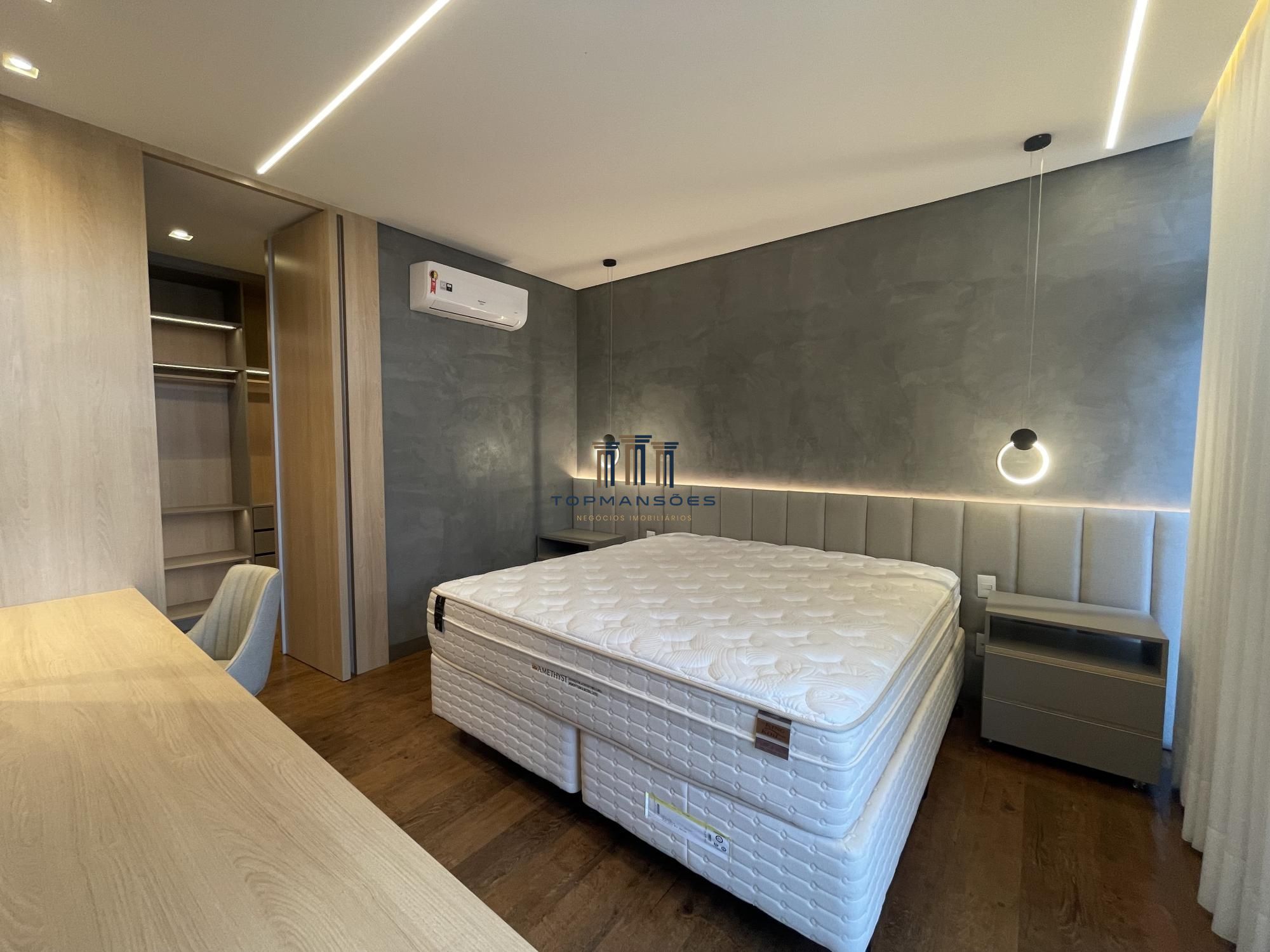 Casa moderna mobiliada com 4 quartos, spa e piscina em Alphaville Vespasiano