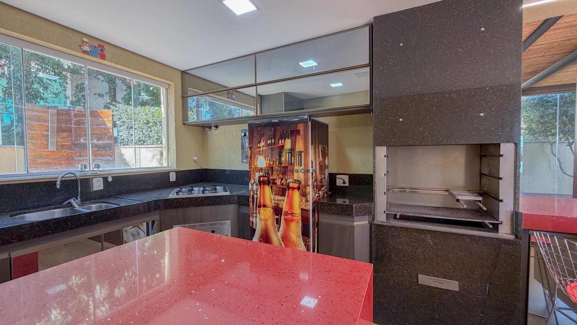 Casa mobiliada 5 quartos, piscina e gourmet, residencial par