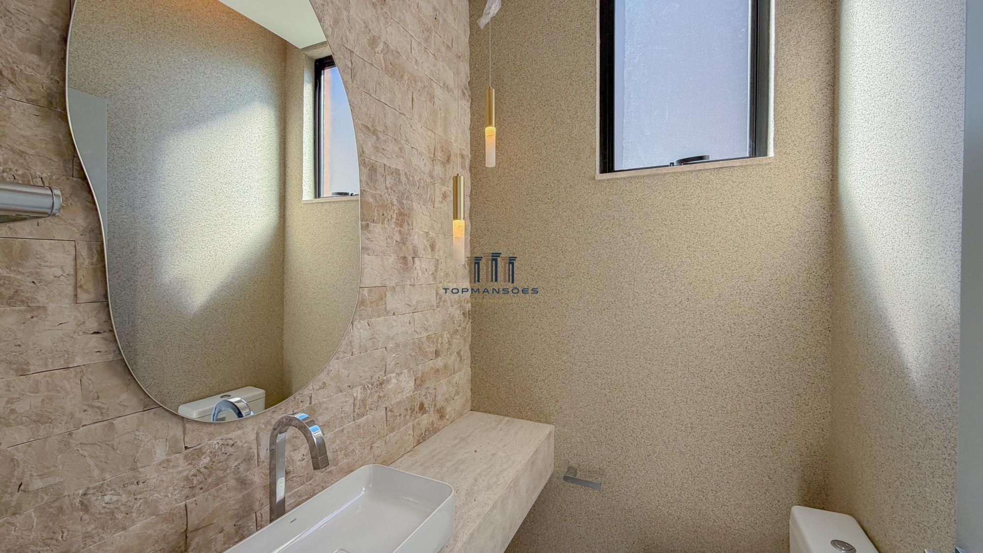 Casa nova de alto padrão em alphaville, 4 suites , piscina e
