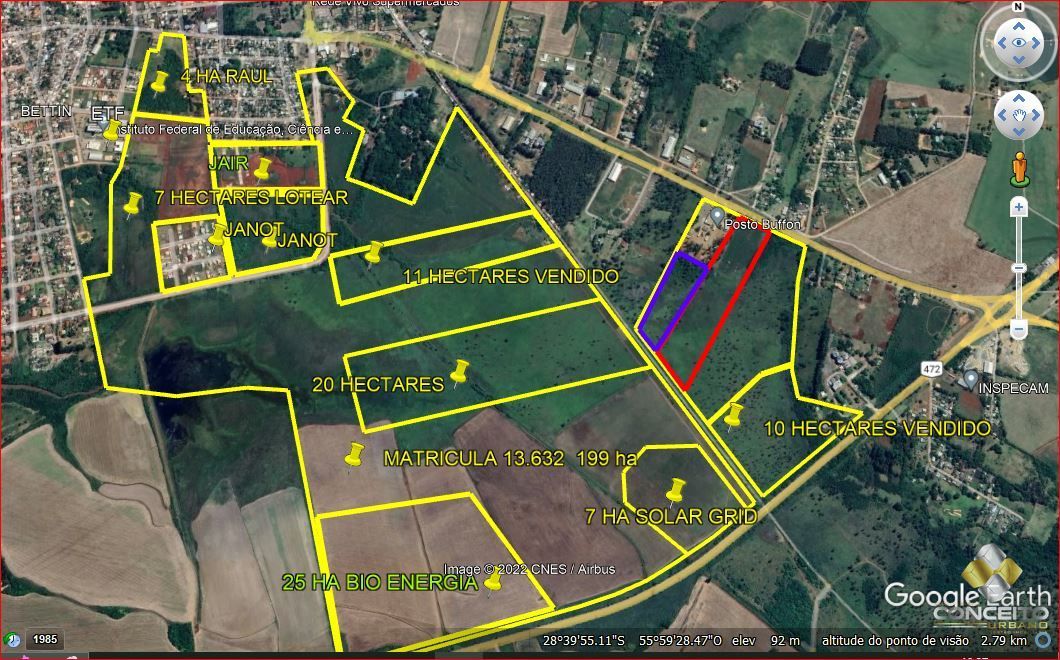 Terreno à venda, 85000m² - Foto 2