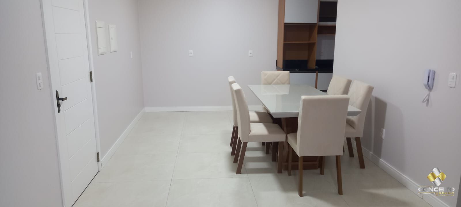 Apartamento novo semi mobiliado