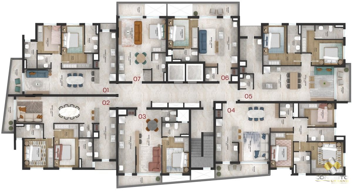 Apartamento à venda com 2 quartos, 84m² - Foto 5