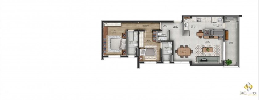 Apartamento à venda com 3 quartos, 155m² - Foto 18