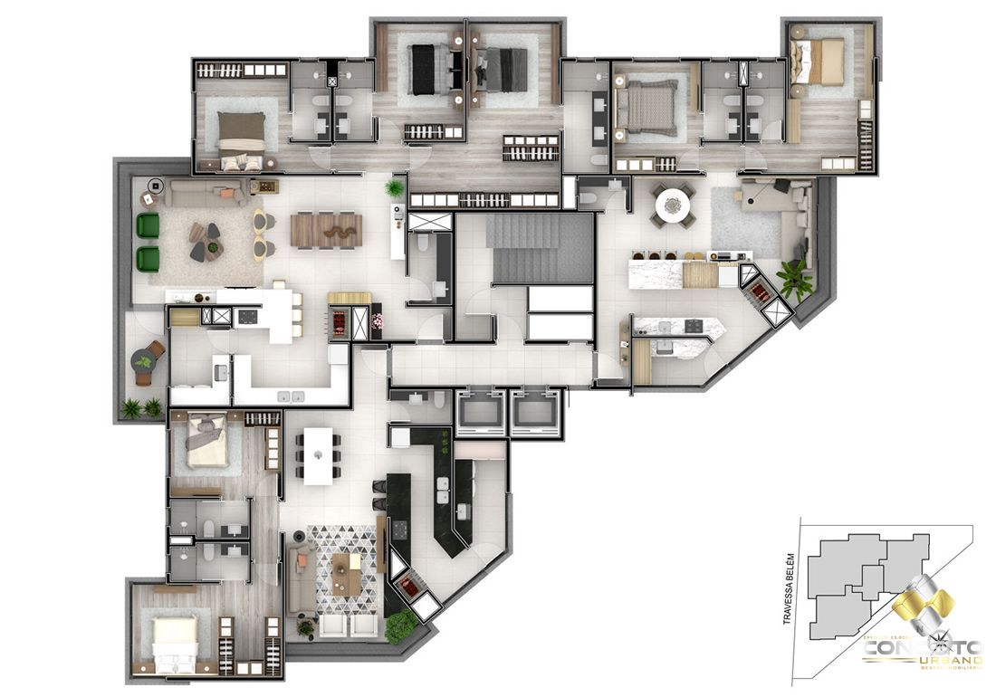 Apartamento à venda com 2 quartos, 110m² - Foto 15