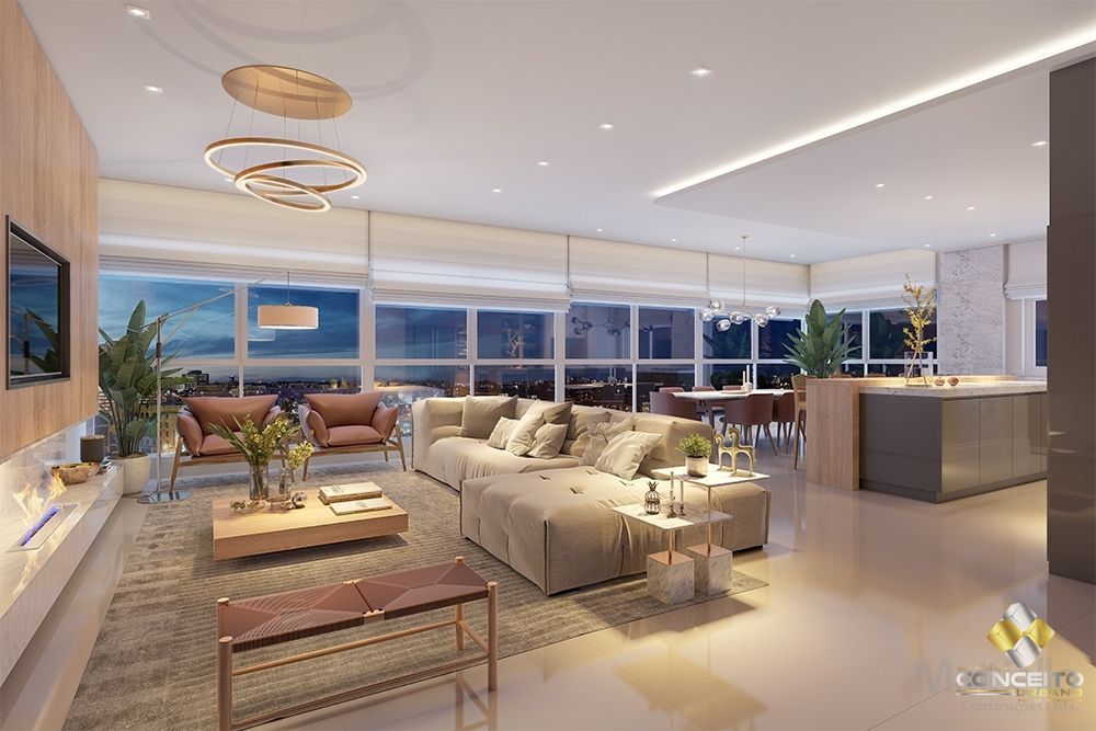 Apartamento à venda com 3 quartos, 185m² - Foto 4