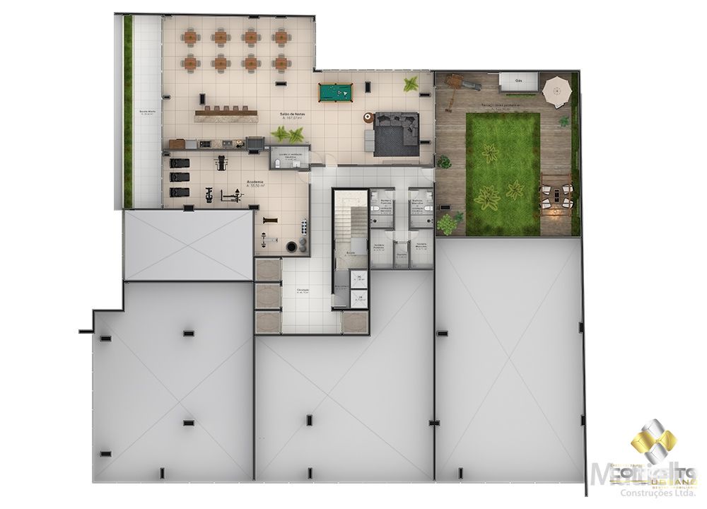 Apartamento à venda com 3 quartos, 185m² - Foto 9