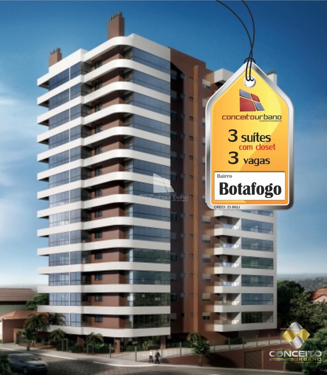 Apartamento  venda  no Botafogo - Bento Gonalves, RS. Imveis