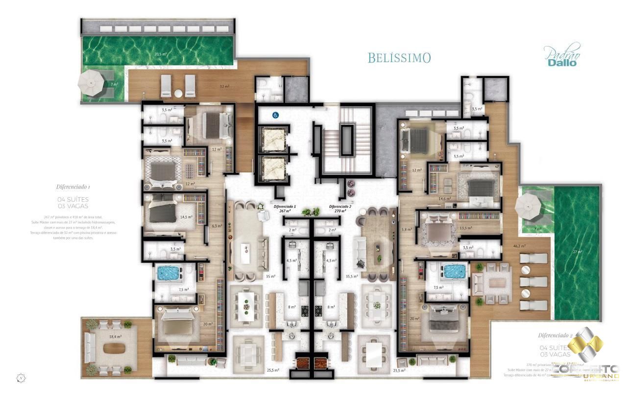 Apartamento, 4 quartos, 157 m² - Foto 21