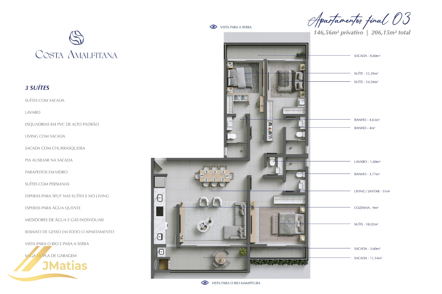 Apartamento, 3 quartos, 147 m² - Foto 20