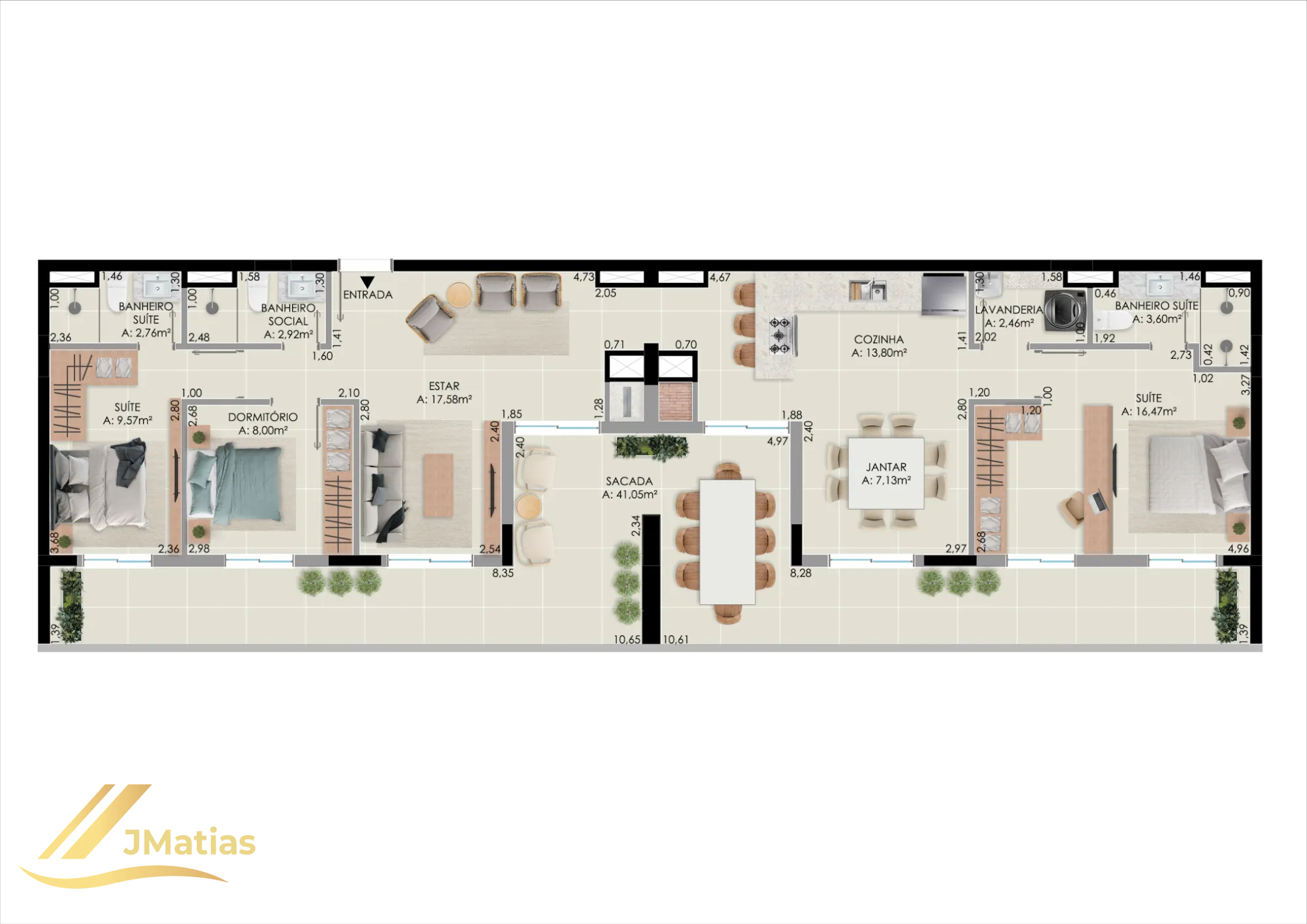 Apartamento, 2 quartos, 76 m² - Foto 36