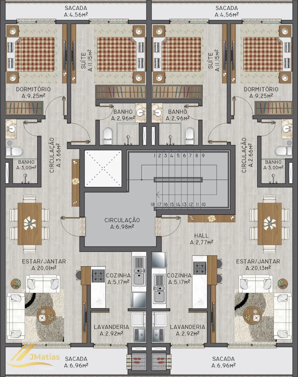 Apartamento, 2 quartos, 83 m² - Foto 18