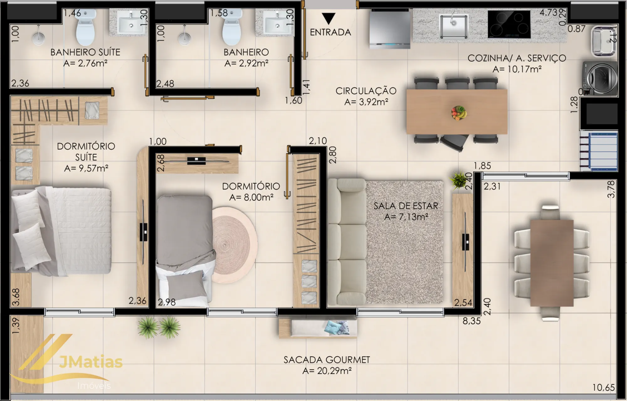 Apartamento, 2 quartos, 64 m² - Foto 30