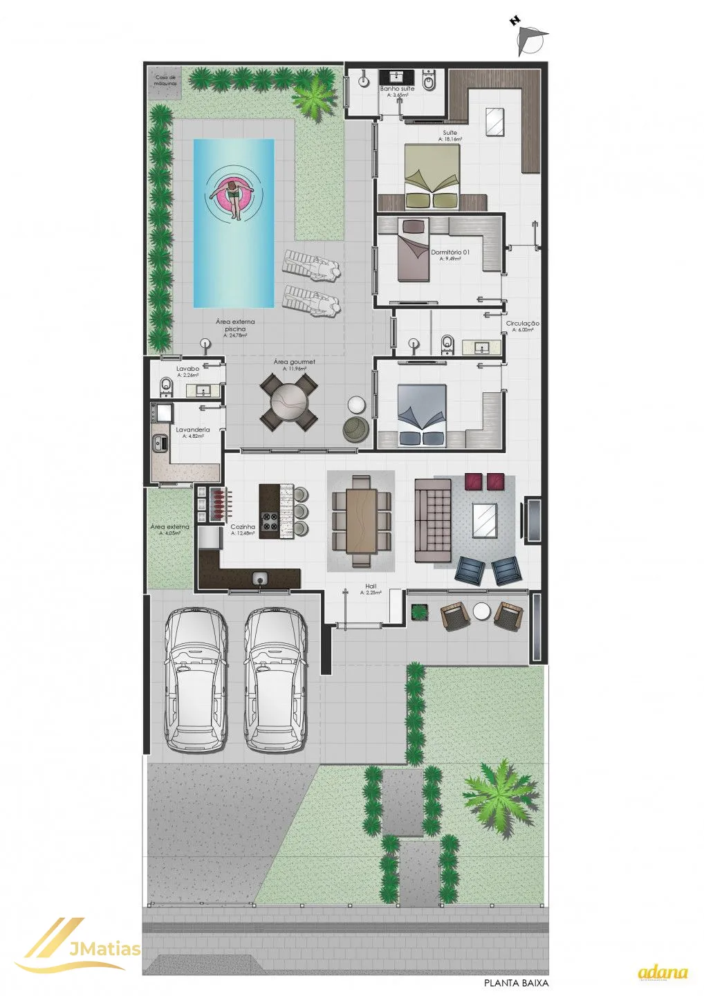 Casa, 3 quartos, 173 m² - Foto 3