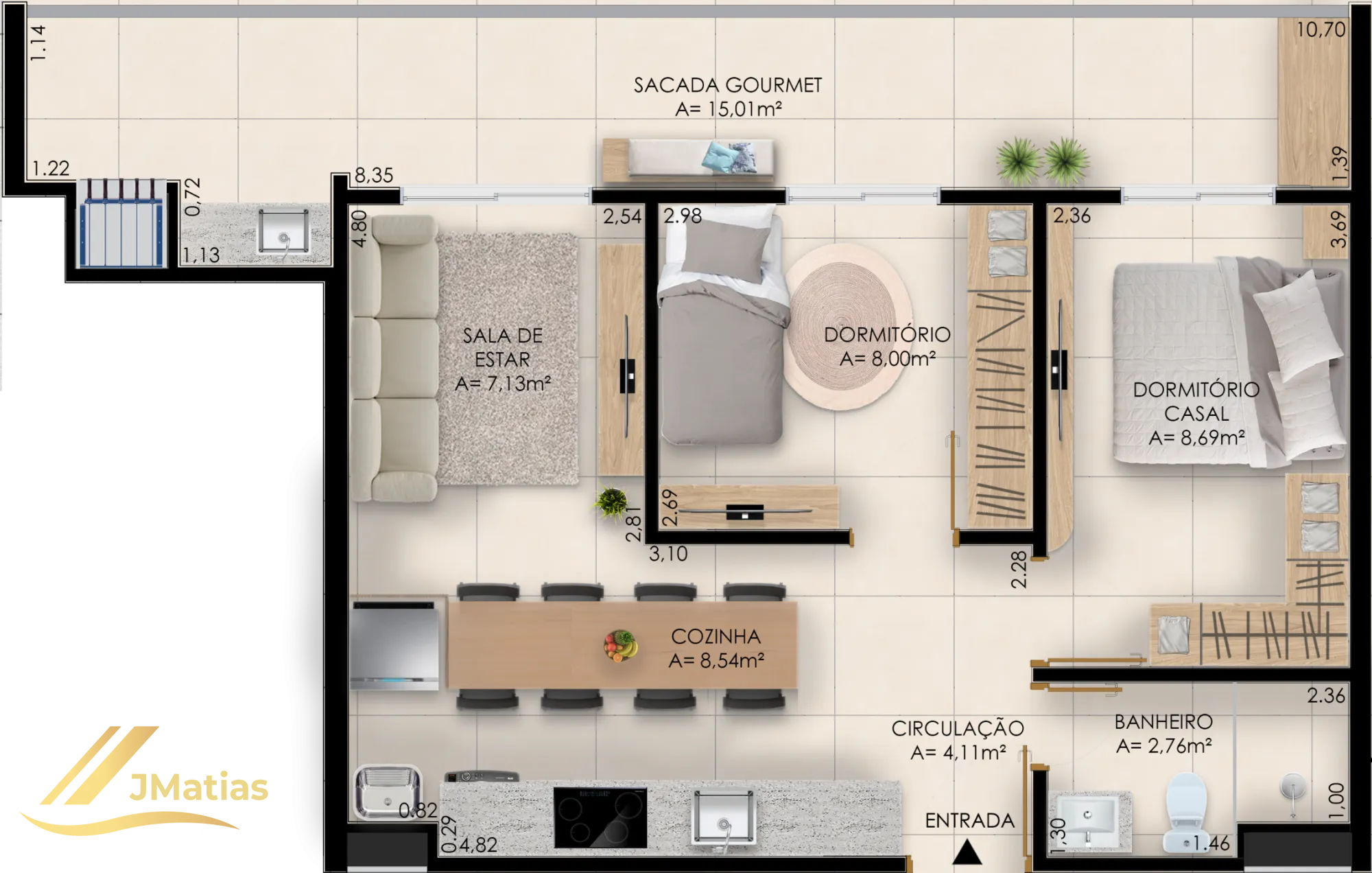 Apartamento, 2 quartos, 76 m² - Foto 31