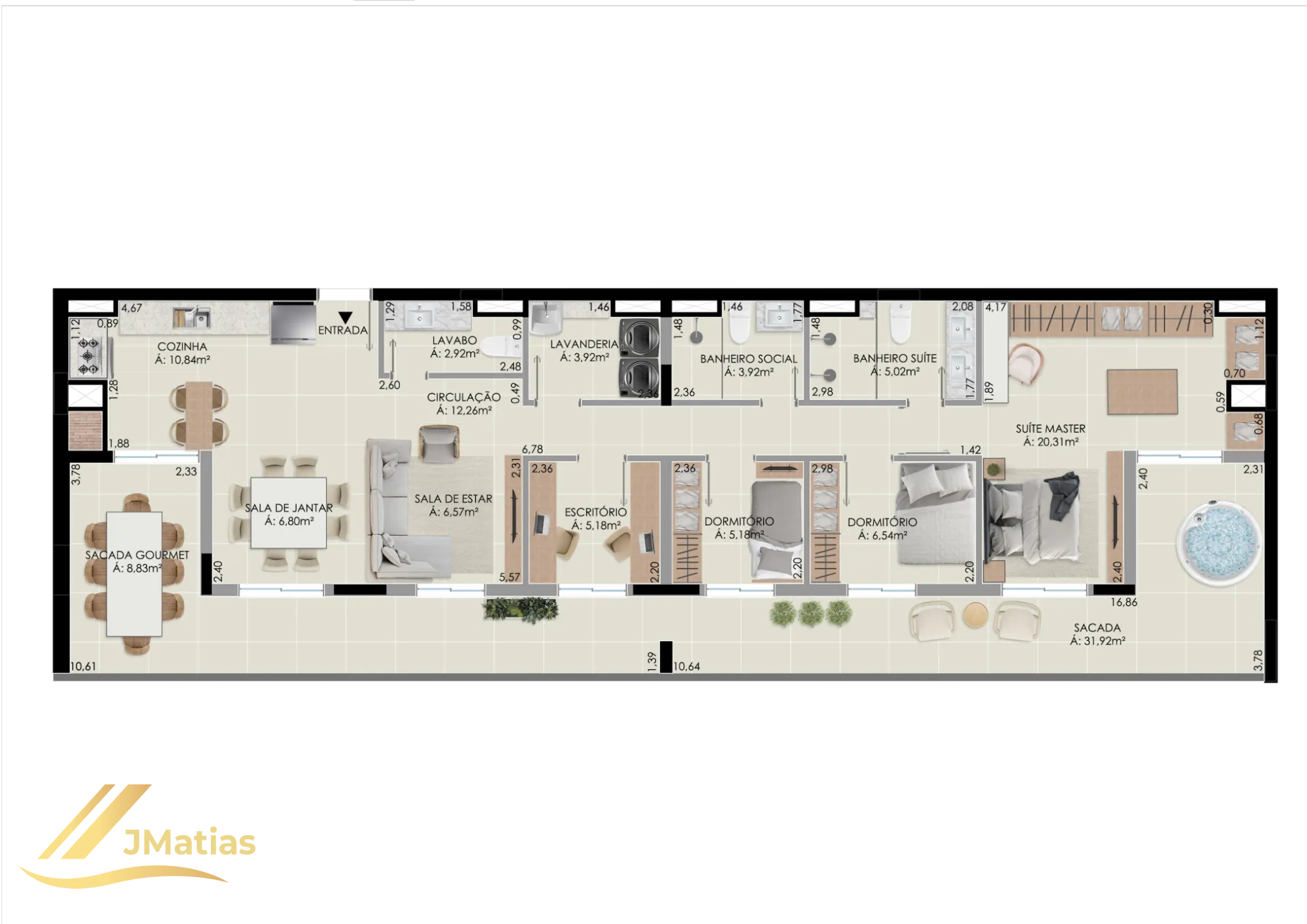 Apartamento, 2 quartos, 64 m² - Foto 38