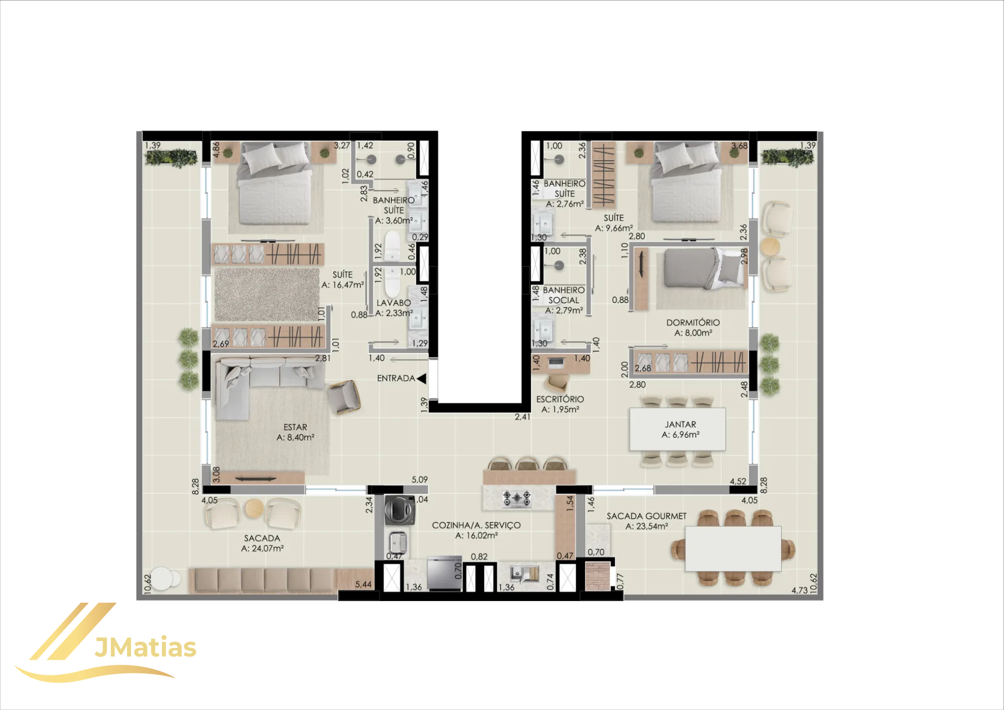 Apartamento, 2 quartos, 64 m² - Foto 35