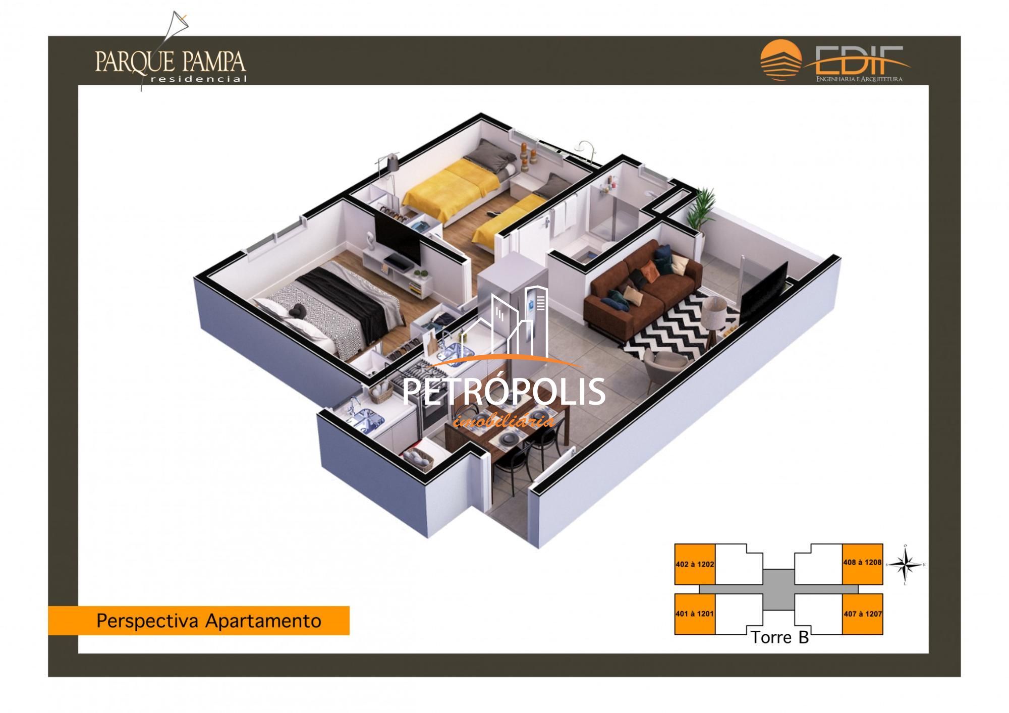 Apartamento à venda com 2 quartos, 45m² - Foto 8