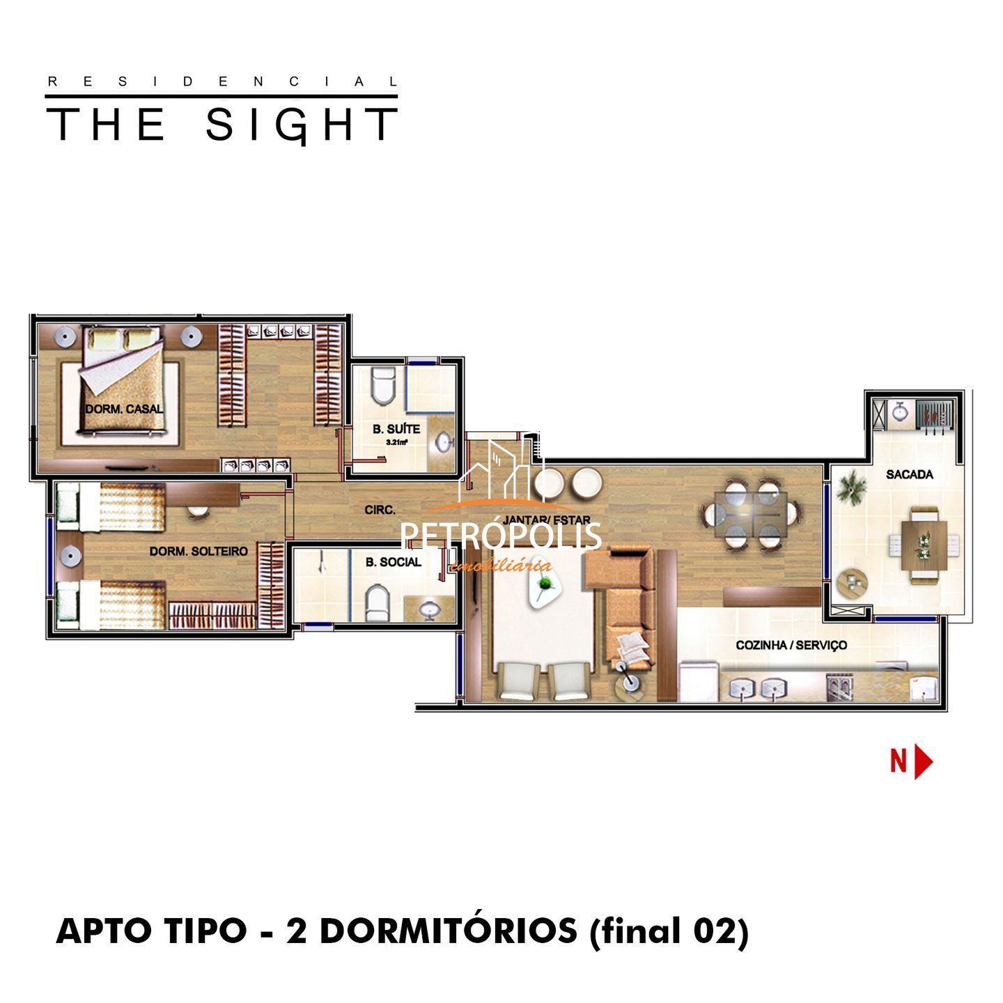 Apartamento à venda com 3 quartos, 87m² - Foto 50