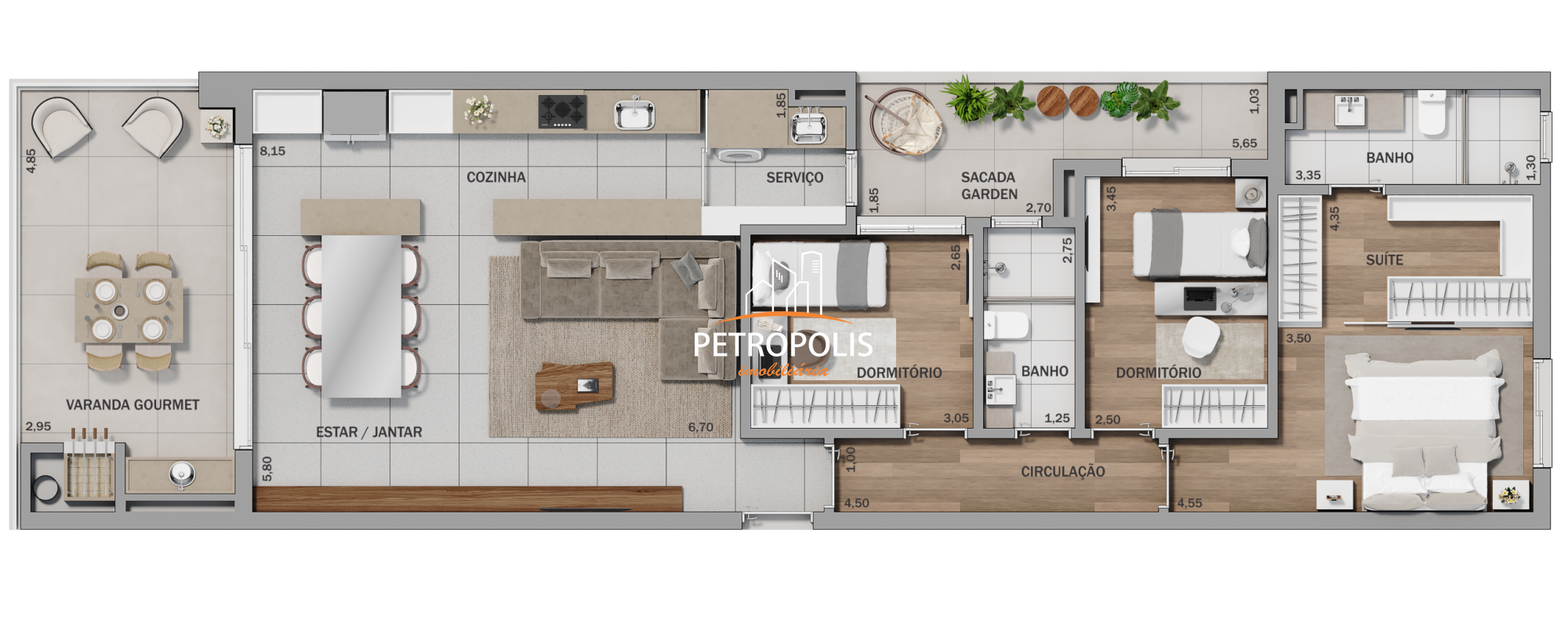 Apartamento à venda com 3 quartos, 110m² - Foto 36