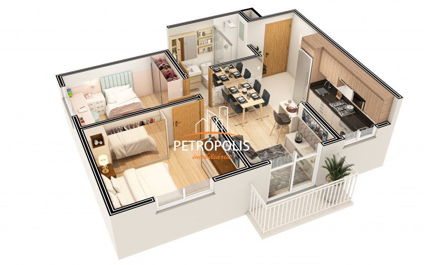 Apartamento à venda com 2 quartos, 56m² - Foto 27