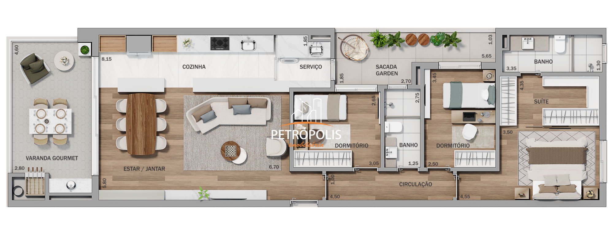 Apartamento à venda com 3 quartos, 110m² - Foto 32